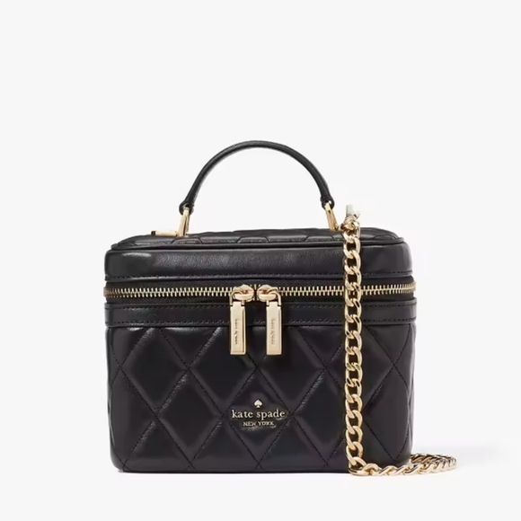Kate Spade Carey Trunk Crossbody, Black